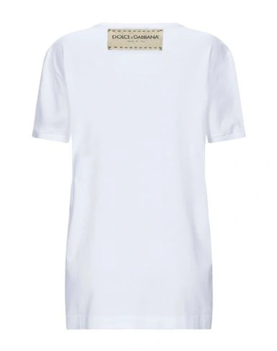 Shop Dolce & Gabbana T-shirts In White