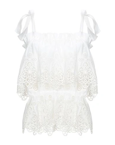 Shop Dolce & Gabbana Top In White