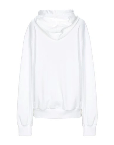 Shop Dolce & Gabbana Hooded Sweatshirt In White