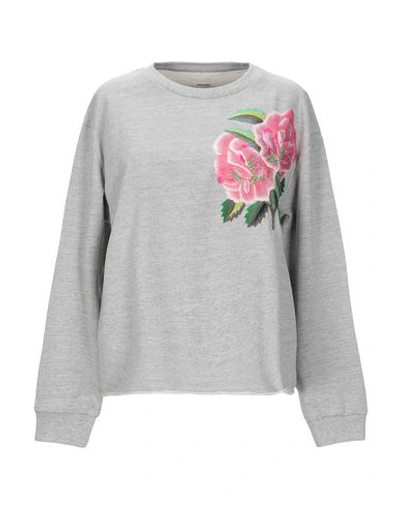 Shop Manoush Sweatshirt In Grey