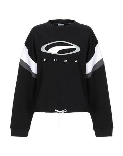Shop Puma Sweatshirt In Black