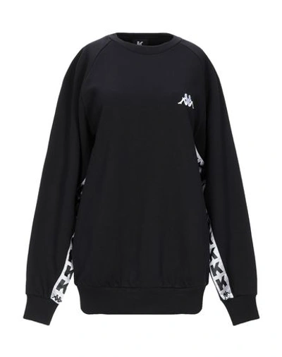 Shop Kappa Kontroll Woman Sweatshirt Black Size M Cotton