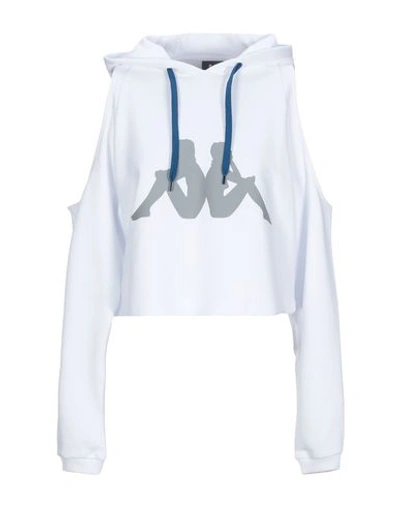 Shop Kappa Kontroll Woman Sweatshirt White Size L Cotton