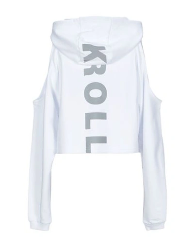 Shop Kappa Kontroll Woman Sweatshirt White Size L Cotton