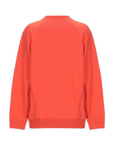 Shop Alberta Ferretti Sweatshirts In Orange