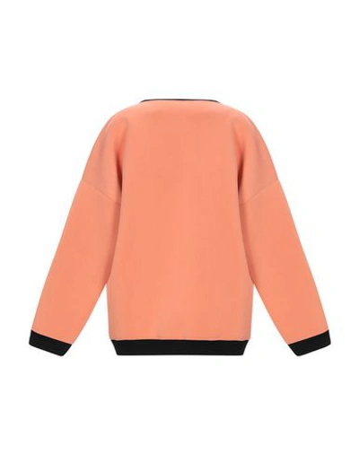 Shop Pinko Sweatshirt In Apricot