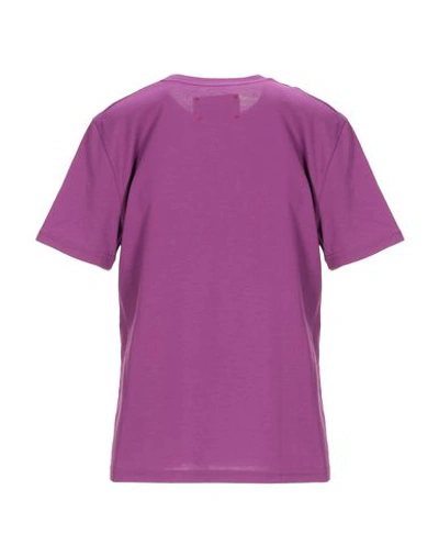 Shop Alberta Ferretti T-shirts In Purple