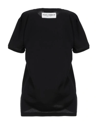 Dolce & Gabbana T-shirts In Black