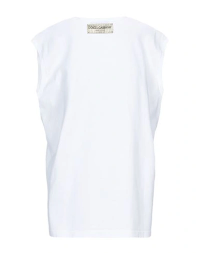 Shop Dolce & Gabbana Woman T-shirt White Size 2 Cotton