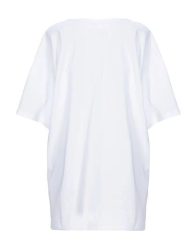 Shop Alberta Ferretti Woman T-shirt White Size Xxs Cotton