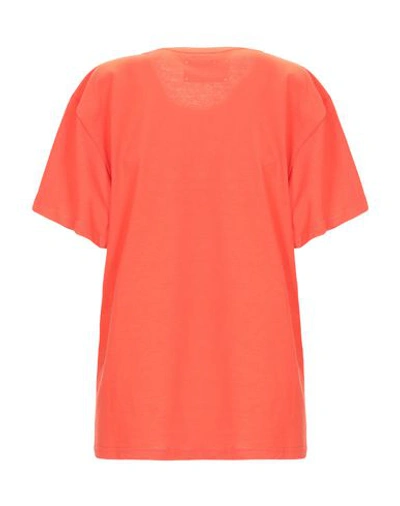 Alberta Ferretti T-shirts In Orange
