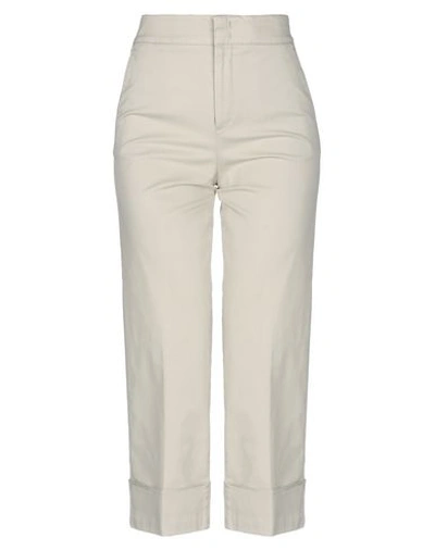Shop Pt01 Pt Torino Woman Pants Beige Size 6 Cotton, Elastane
