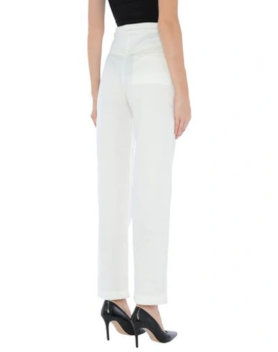 Shop Chloé Pants In Ivory