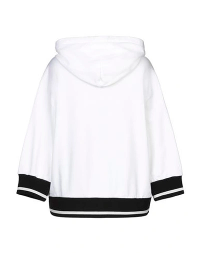 Shop Dolce & Gabbana Woman Sweatshirt White Size 6 Cotton