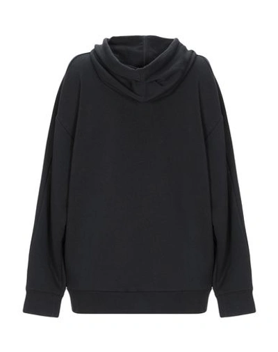 Shop Puma Hooded Sweatshirt In Black