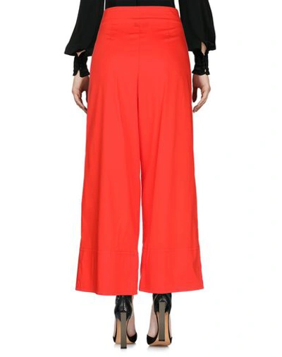Shop Gotha Woman Pants Coral Size 1 Cotton, Nylon, Elastane In Red