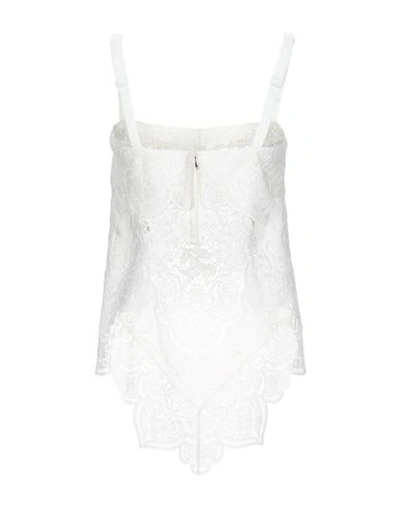 Shop Dolce & Gabbana Top In Ivory