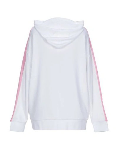 Shop Puma Woman Sweatshirt White Size S Cotton, Polyester, Elastane