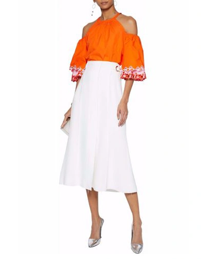 Shop Peter Pilotto Blouses In Orange