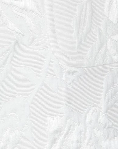 Shop Dolce & Gabbana Woman Shorts & Bermuda Shorts White Size 10 Cotton, Silk, Viscose