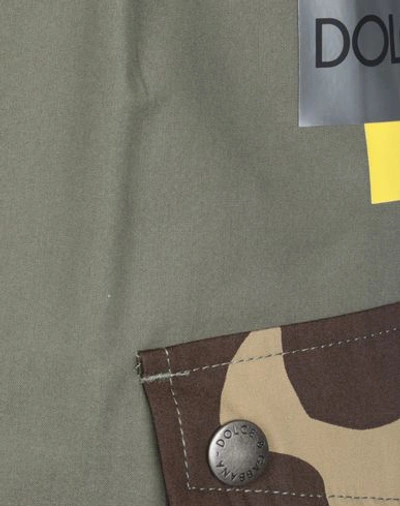 Shop Dolce & Gabbana Woman Pants Military Green Size 2 Cotton