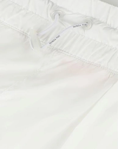 Shop Patrizia Pepe Shorts & Bermuda Shorts In White