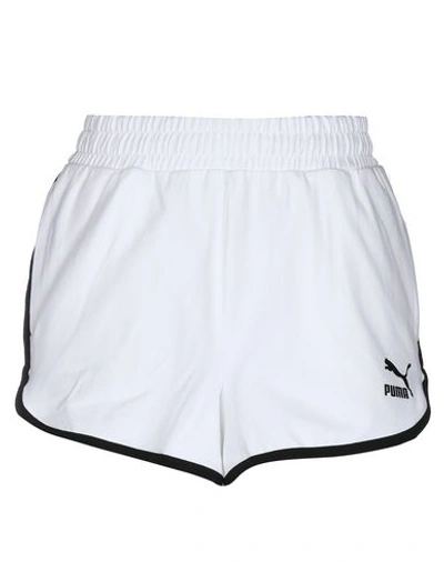 Shop Puma Shorts & Bermuda Shorts In White