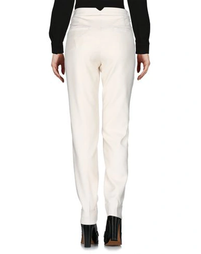 Shop Malloni Pants In Ivory