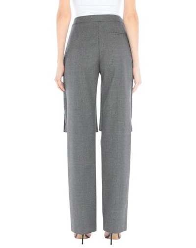 Shop Stella Mccartney Woman Pants Steel Grey Size 4-6 Wool, Cotton, Acetate