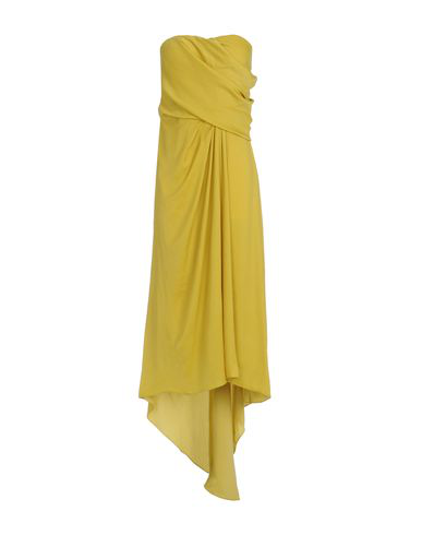 halston heritage midi dress