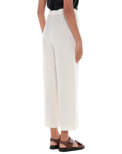 Shop Beatrice B Beatrice.b Casual Pants In Ivory