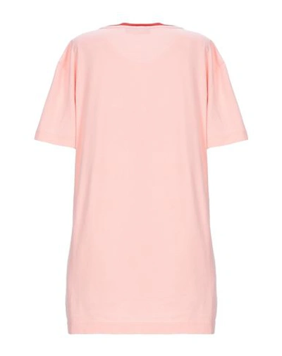 Shop Dolce & Gabbana Woman T-shirt Pink Size 10 Cotton