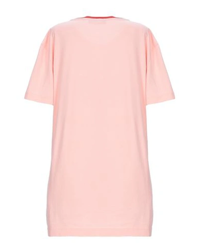 Shop Dolce & Gabbana Woman T-shirt Pink Size 6 Cotton