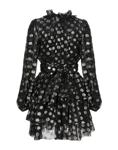 Dolce & Gabbana Short Dresses In Black