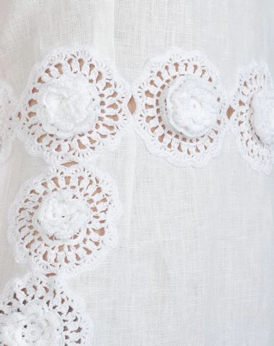 Shop Dolce & Gabbana Midi Dress In White