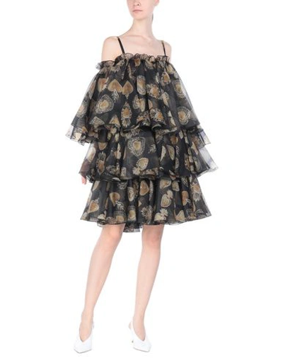 Dolce & Gabbana Short Dress In Black