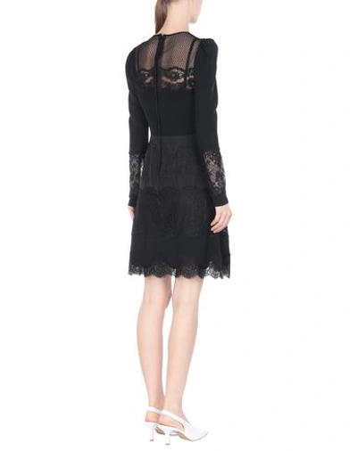 Dolce & Gabbana Short Dresses In Black
