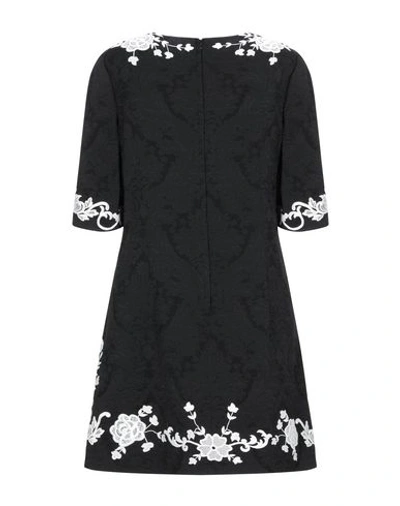 Dolce & Gabbana Short Dresses In Black