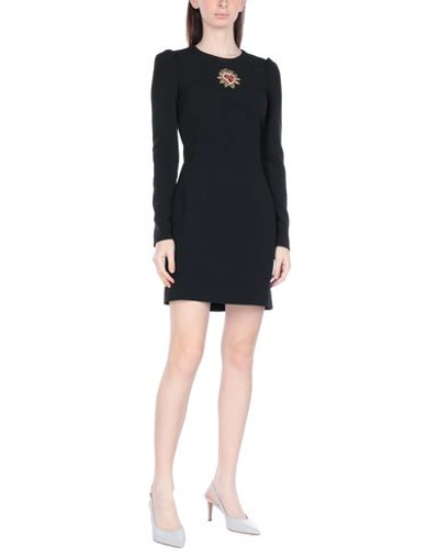 Dolce & Gabbana Short Dress In Black