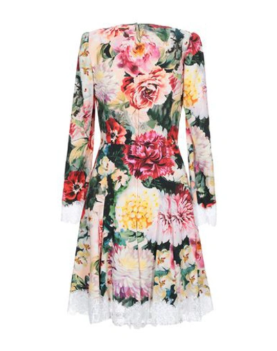 Dolce & Gabbana Short Dresses In Pink