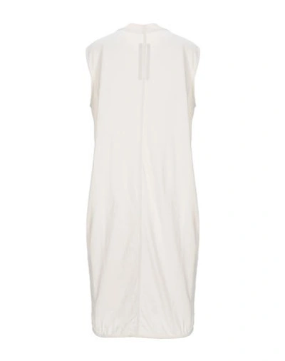 Shop Rick Owens Short Dress In White