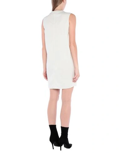 Shop Rick Owens Short Dress In White