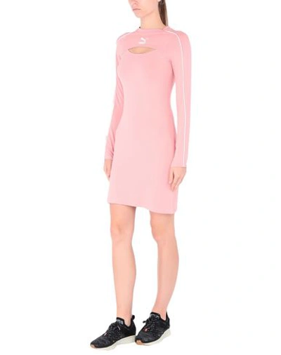 Shop Puma Short Dresses In Pink