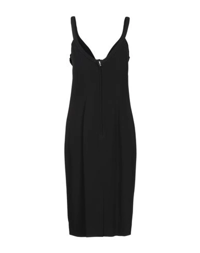 Dolce & Gabbana Midi Dresses In Black