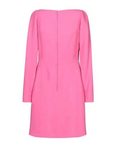 Dolce & Gabbana Short Dresses In Pink