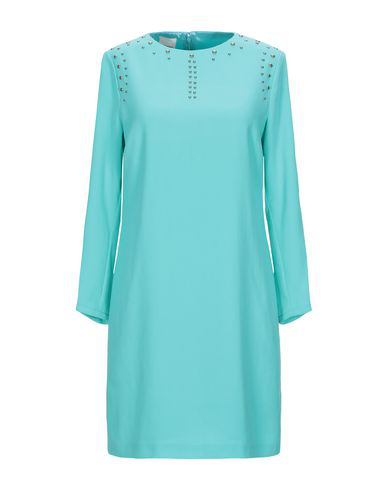 Pinko Short Dress In Light Green | ModeSens