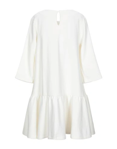 Shop Manoush Short Dress In Ivory