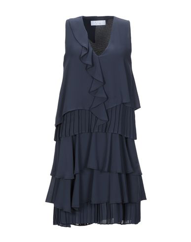 Kaos Short Dress In Dark Blue | ModeSens
