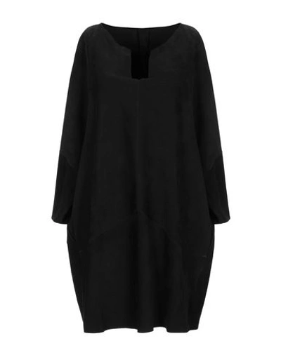 Shop B-used Short Dress In Black