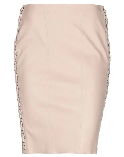 Shop Aphero Midi Skirts In Blush
